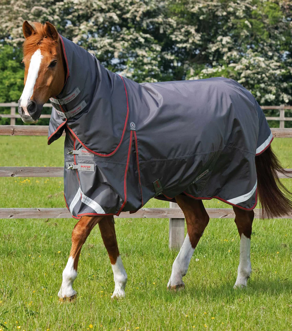 Premier Equine - Výběhová deka s odnímatelným krkem Buster (150g)