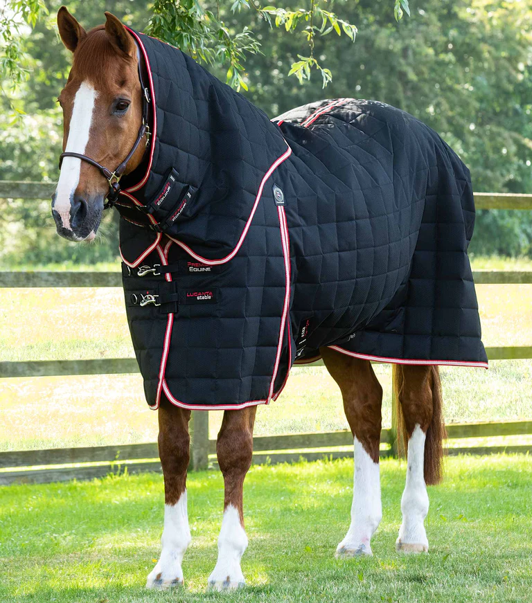 Premier Equine - Stájová deka s odnímatelným krkem Lucanta (200g)