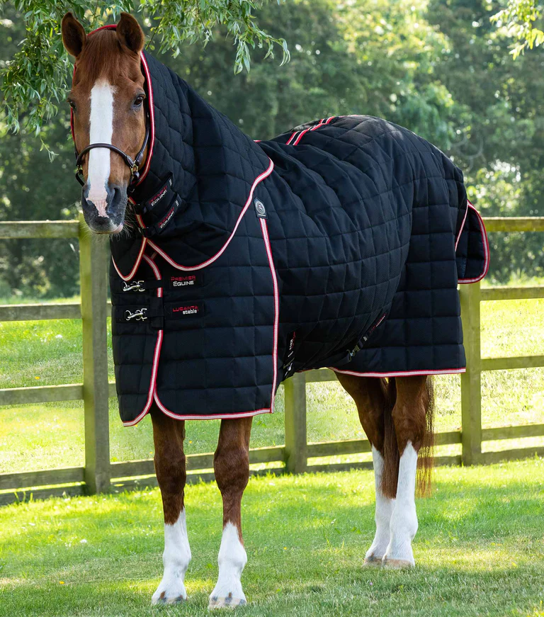 Premier Equine - Stájová deka s odnímatelným krkem Lucanta (450g)