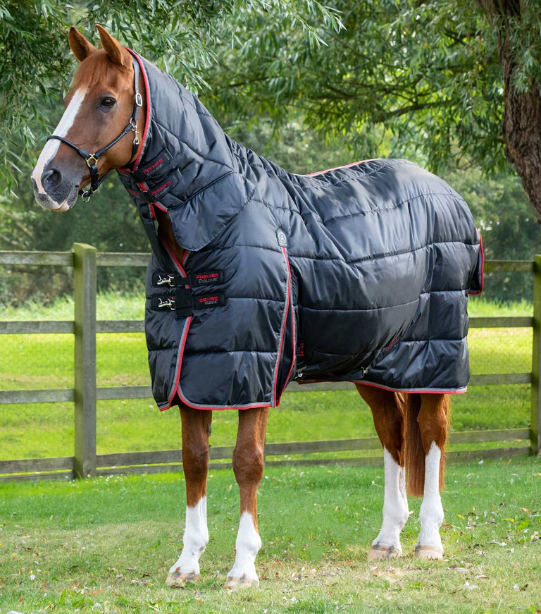 Premier Equine - Stájová deka Combo s pevným krkem (400g)