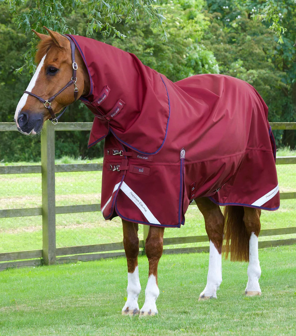 Premier Equine - Výběhová deka Titan s odnímatelným krkem 50g