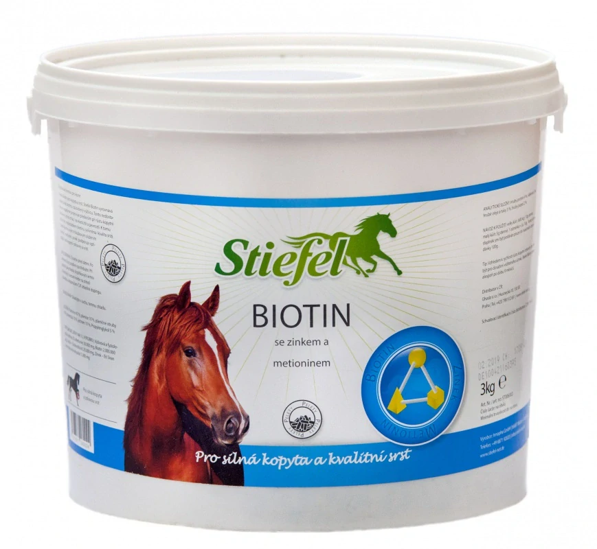Stiefel - Biotin Plus - Pelety 1kg, 3kg
