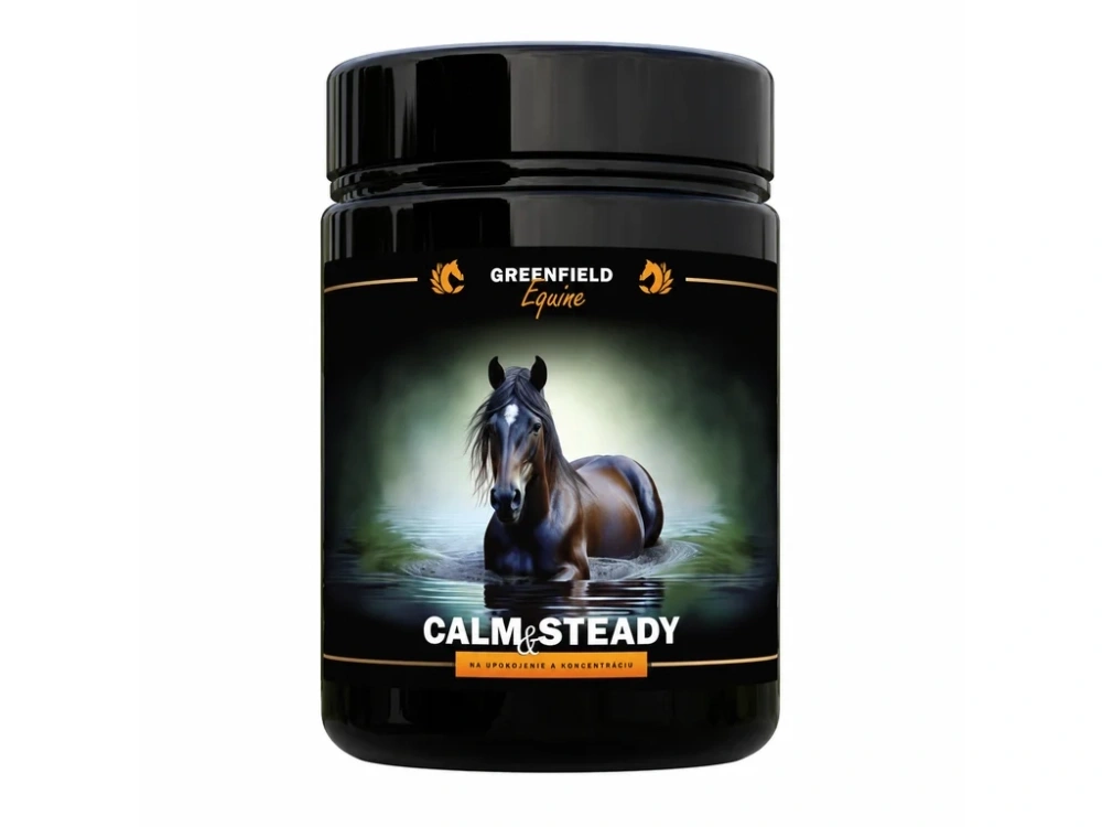 Greenfield Equine - Calm and steady pro klid soustředění a psychickou pohodu, Kyblík 1,5 kg
