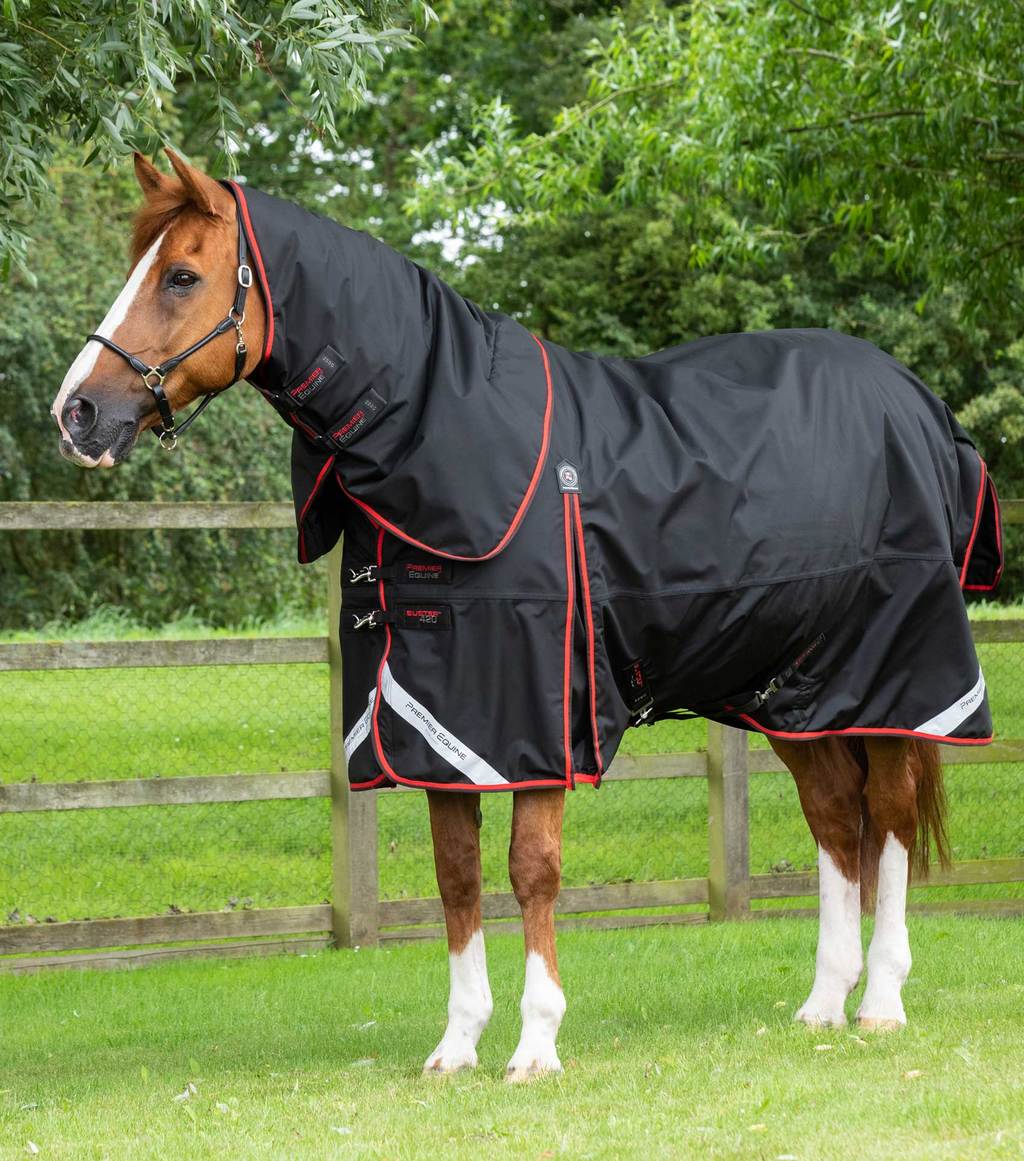 Premier Equine - Výběhová deka s odnímatelným krkem Buster (420g)