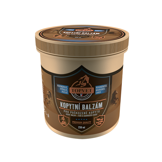 TopVet - Kopytní balzám pro poškozené kopyto 250 ml