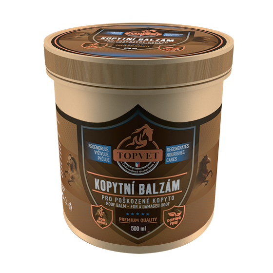 TopVet - Kopytní balzám pro poškozené kopyto 500 ml