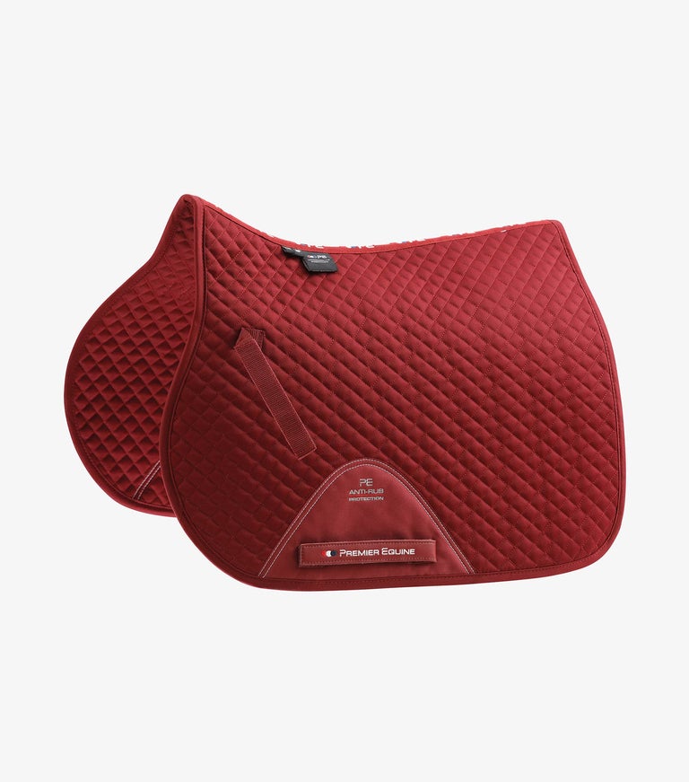 Premier Equine - PONY Podsedlová dečka Plain Cotton GP/Jump Square