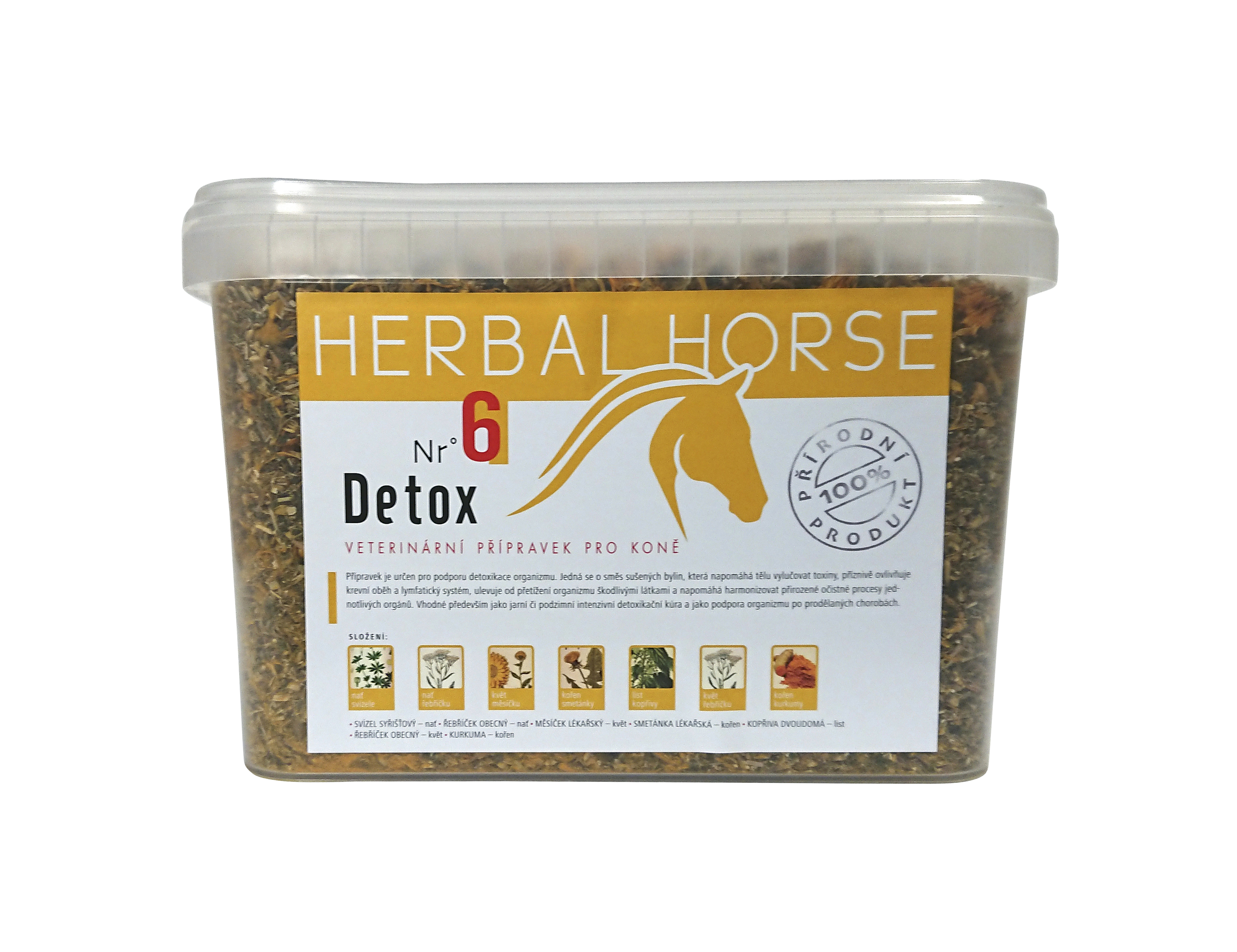 Herbal Horse - NR°6 DETOX 1 kg