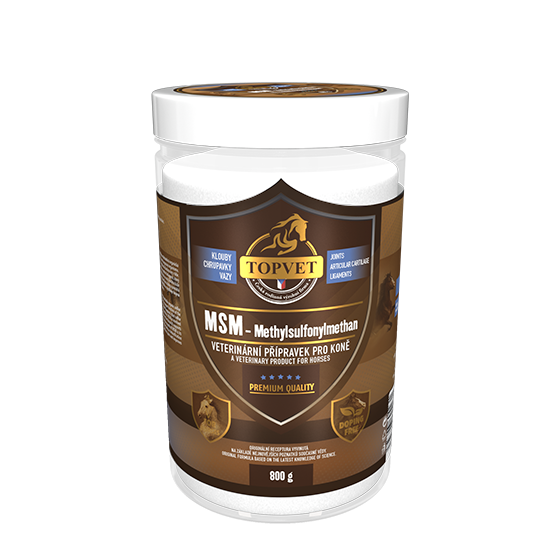 TopVet - MSM - METHYLSULFONYLMETHAN 800g