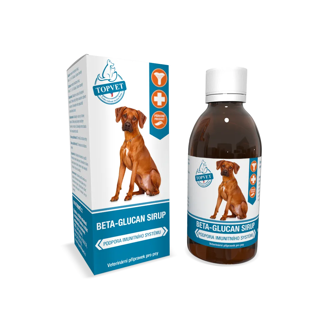 TOPVET - SIRUP BETA-GLUCAN, 200ml