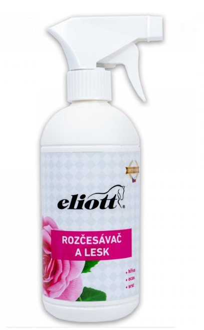 eliott - Veterinární rozčesávač a lesk s vůní růží 500 ml
