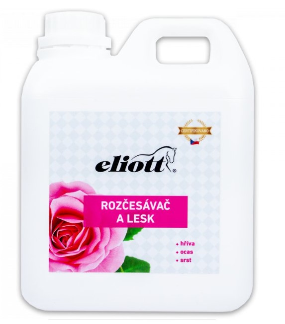 eliott - Veterinární rozčesávač a lesk s vůní růží 2000 ml