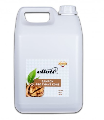 eliott - Veterinární šampon pro tmavou srst s ořechem 5000 ml