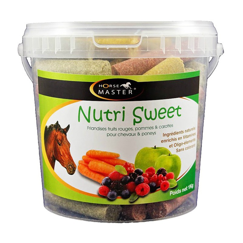 Horse Master - NUTRI SWEET TREATS TRIPLE FLAVOUR 1 kg