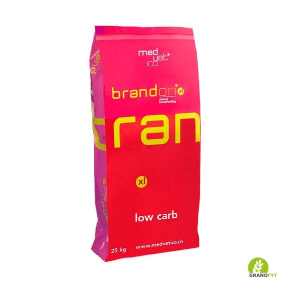 BRANDON XL - Krmivo pro koně bez obilovin a melasy 25 kg