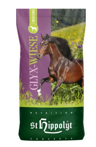 ST Hippolyt - Glyx - Wiese Heucobs - Granulované seno, 20 kg