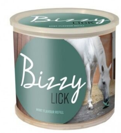 Bizzy Lick - Minerální liz pro koně - Máta 1 kg
