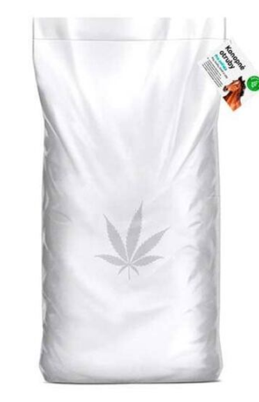 Zelená Země - Konopné otruby 20 kg