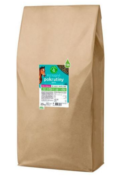 Zelená Země - Konopné pokrutiny 20 kg