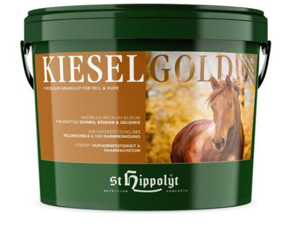 ST Hippolyt - Kieselgold - Křemelina v peletované formě 4 kg