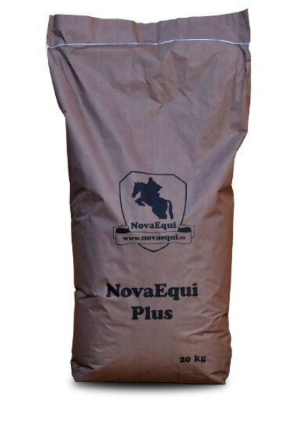 NOVAEQUI - Plus - Vysoce bohatá směs vlákniny bez obsahu obilovin a melasy 20 kg