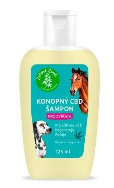 Zelená Země - CBD Šampon pro zvířata