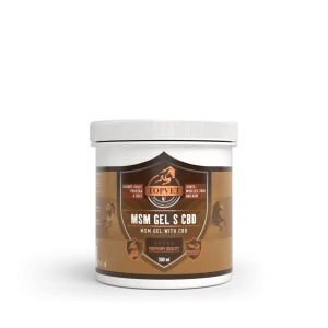 TopVet - MSM gel s CBD 500 ml