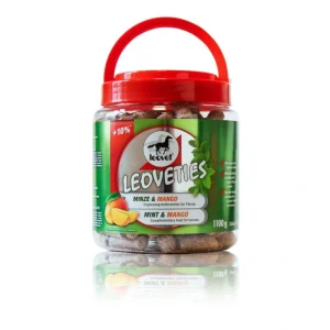 Leovet - Leoveties - Chutné pamlsky  s mátou a mangem, 1,1 kg
