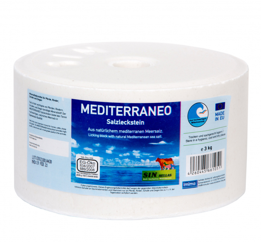 S.I.N. Hellas - Minerální liz, ze Středomoří Mediterraneo (Balení 3 kg)