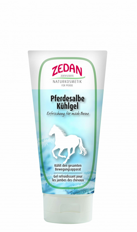 Zedan - Chladivá koňská mast Pferdesalbe K, (Tuba 200ml) uhlgel, 