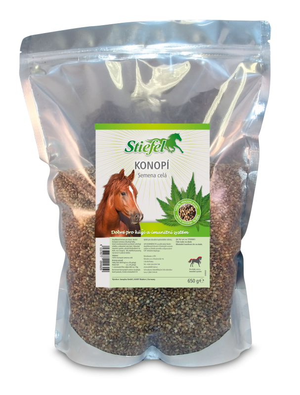 Stiefel - Konopná semena, sáček 600g