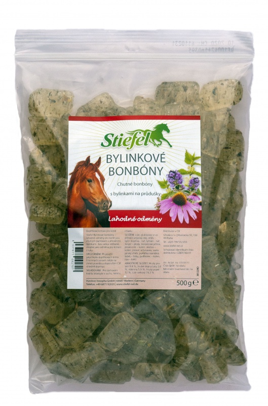 Stiefel - Bylinkové bonbóny, Sáček 500g