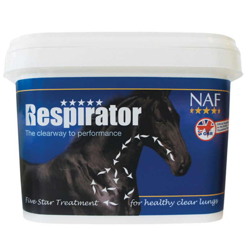 NAF - Respirator powder (prášek), kyblík 1 kg