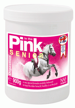 NAF - In the Pink senior, probiotika s vitamíny pro skvělou kondici starších koní
