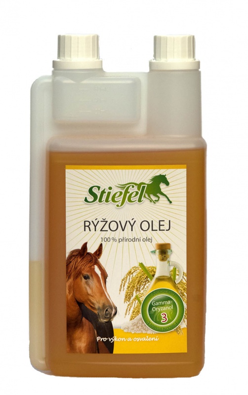Stiefel - Rýžový olej, Láhev s dávkovačem, 1 l
