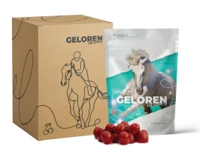 Geloren - HA višňový horse gelové tablety 1350g (3sáčky á 450g, 90tbl)