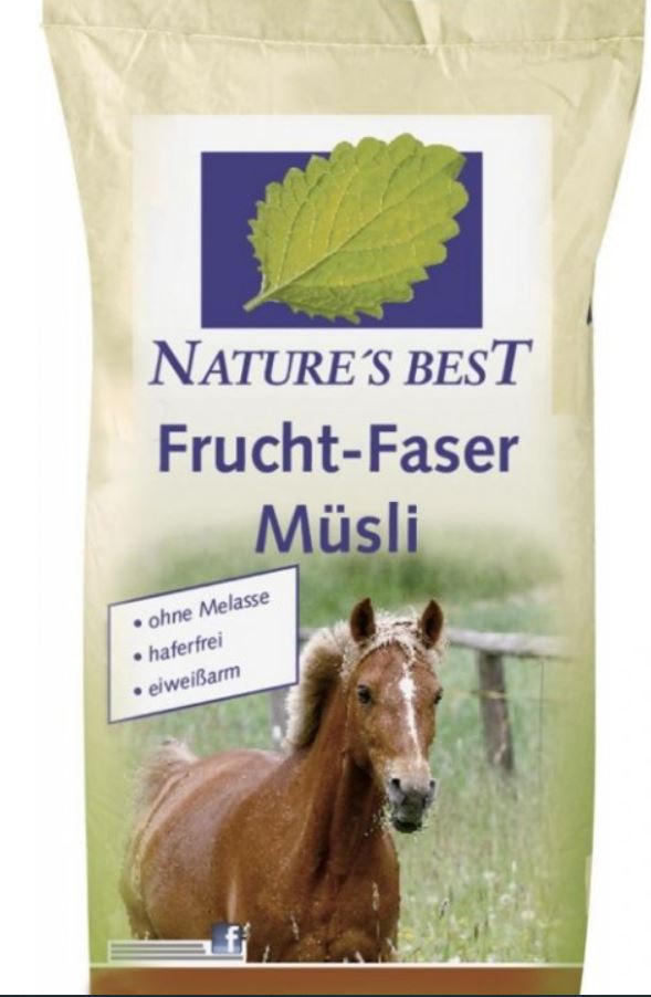Nature's Best - Frucht Faser Müsli 15 kg, 