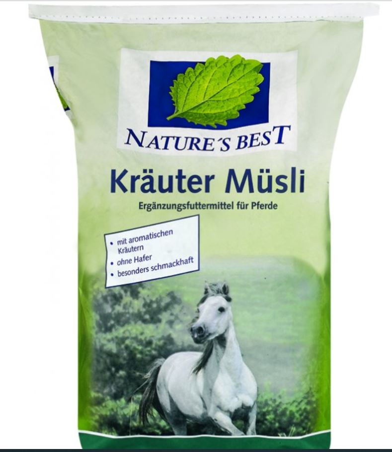 Nature's Best - Kräuter müsli 20 kg