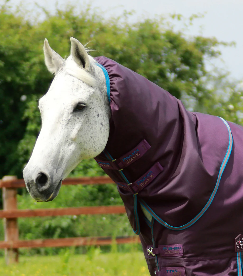 Premier Equine - Výběhová deka s odnímatelným krkem Titan (200g)
