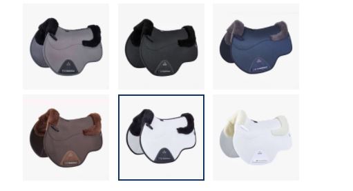 Premier Equine - Podsedlová dečka Close Contact Airtechnology Nárazuvzdorná vlněná - GP /Jump Square