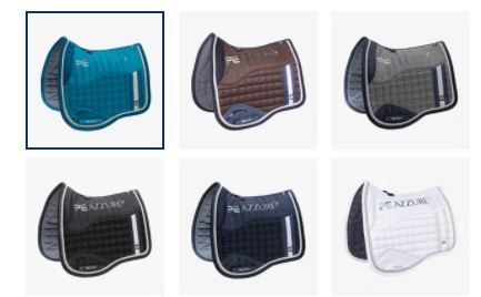 Premier Equine - Podsedlová dečka Azzure protiskluzová saténová Drezurní