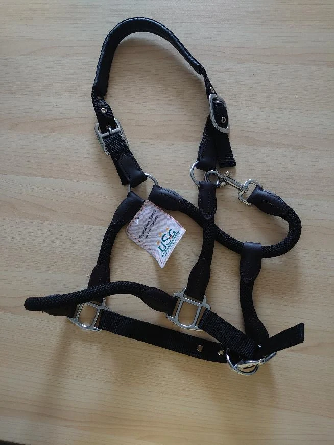 USG - Dublin ohlávka se syntetickou kůží