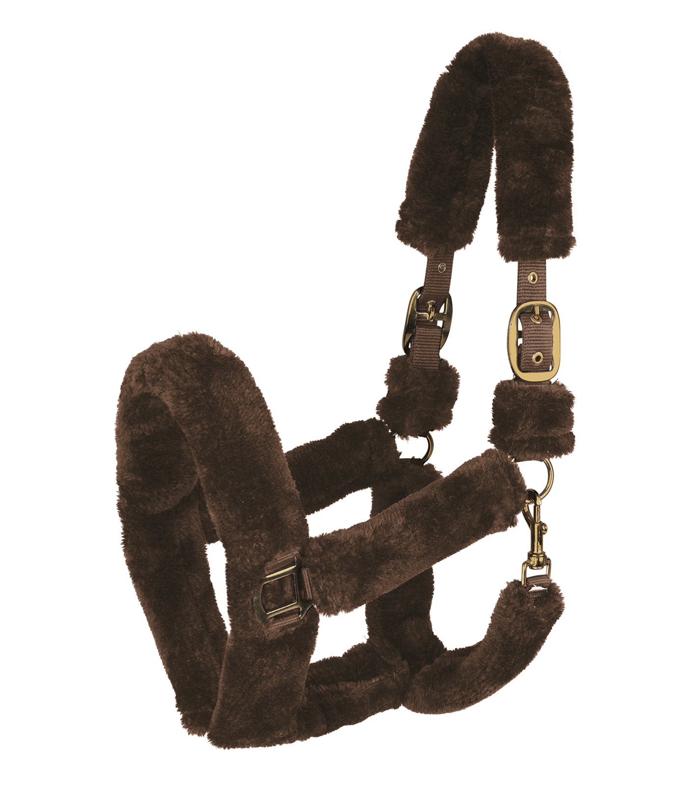 Waldhausen - Ohlávka Cozy se syntetickou kožešinou FULL