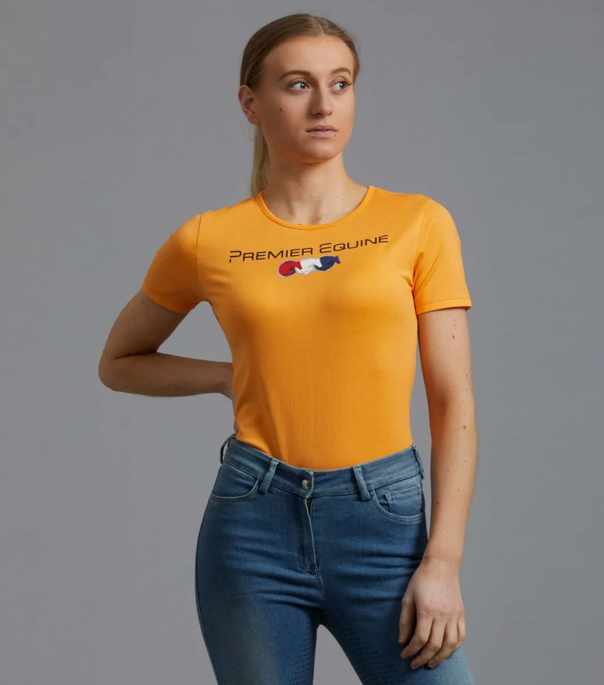 Premier Equine - Dámské bavlněné tričko Chiaro