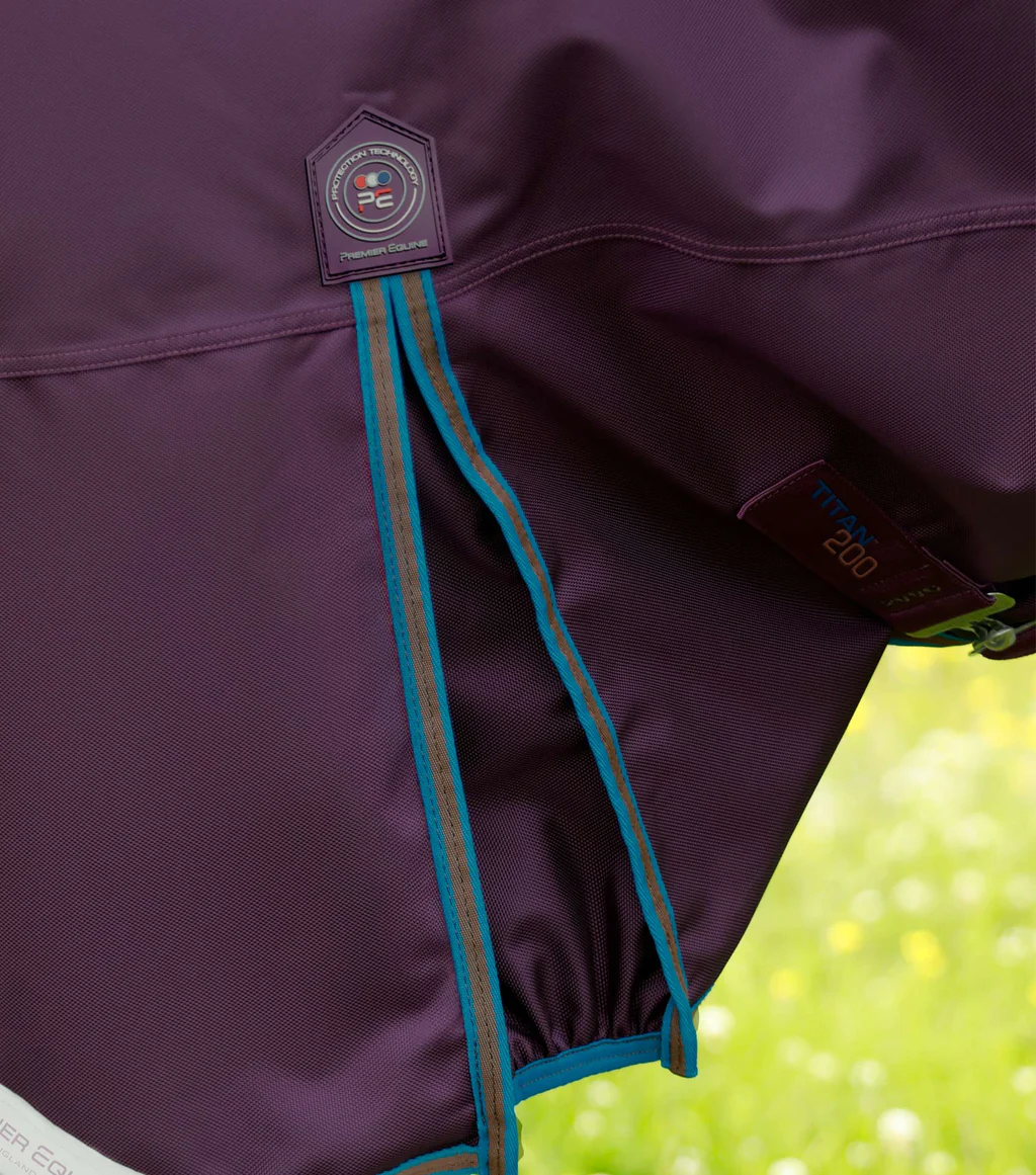 Premier Equine - Výběhová deka s odnímatelným krkem Titan (200g)