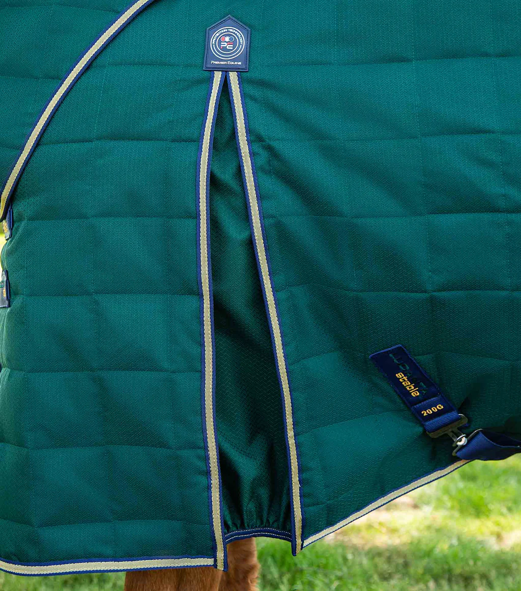 Premier Equine - Stájová deka s odnímatelným krkem Lucanta (200g)