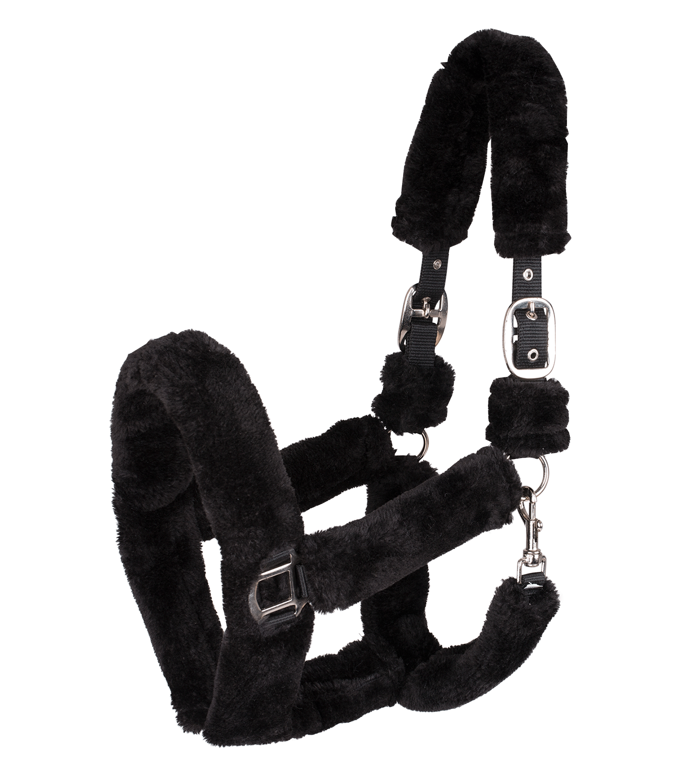 Waldhausen - Ohlávka Cozy se syntetickou kožešinou FULL