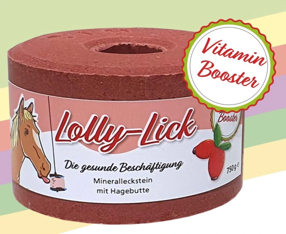 S.I.N. Hellas - Koňské lízátko Lolly-Lick - zdravé lízátko pro koně - Heřmánek