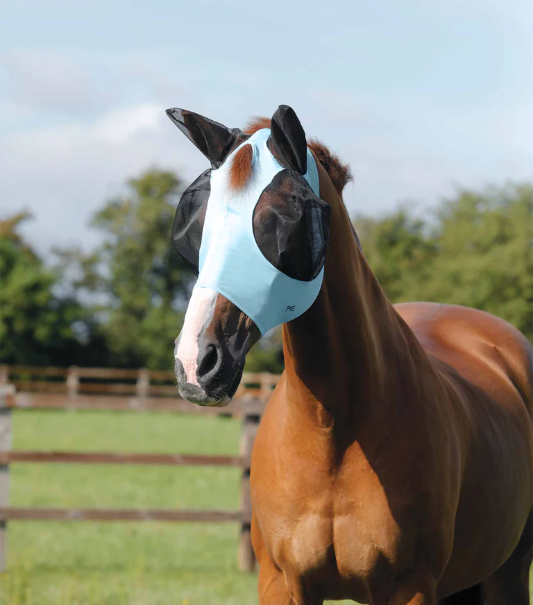 Premier Equine - Maska Comfort Tech Lycra (bez nosu)