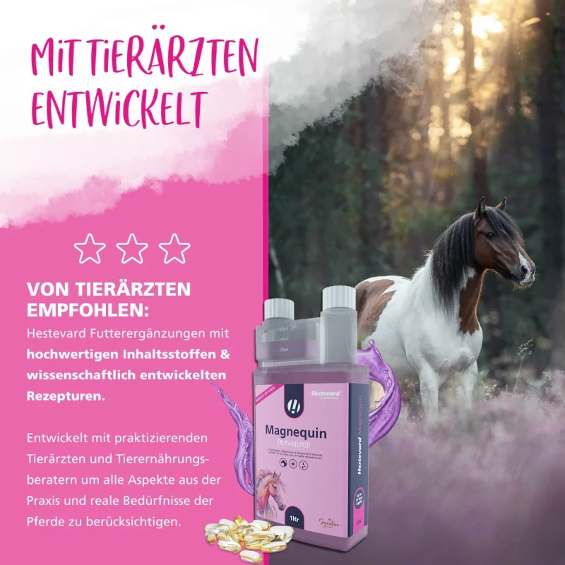 Hestevard - Magnequin s L-tryptofanem, hořčíkem a vitamínem B12, 1 l